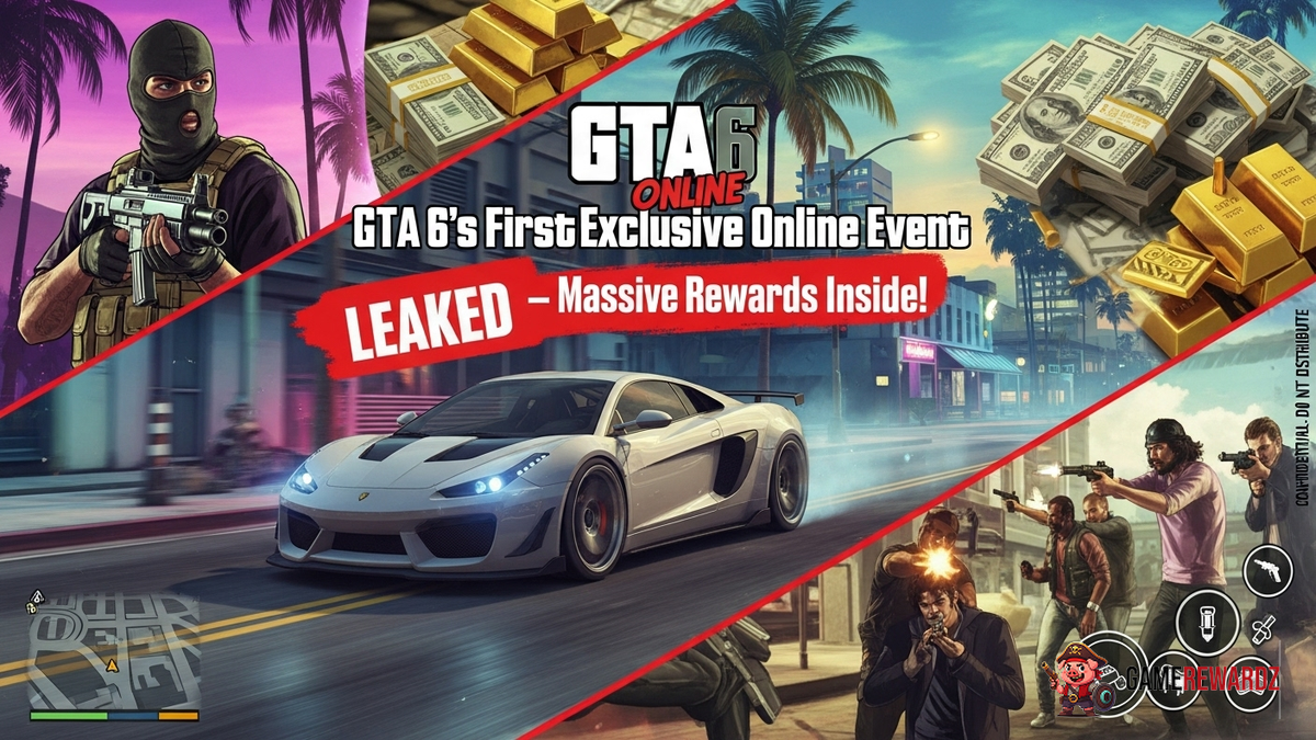 GTA 6&#039;s First Exclusive Online Event LEAKED – Massive Rewards Inside!